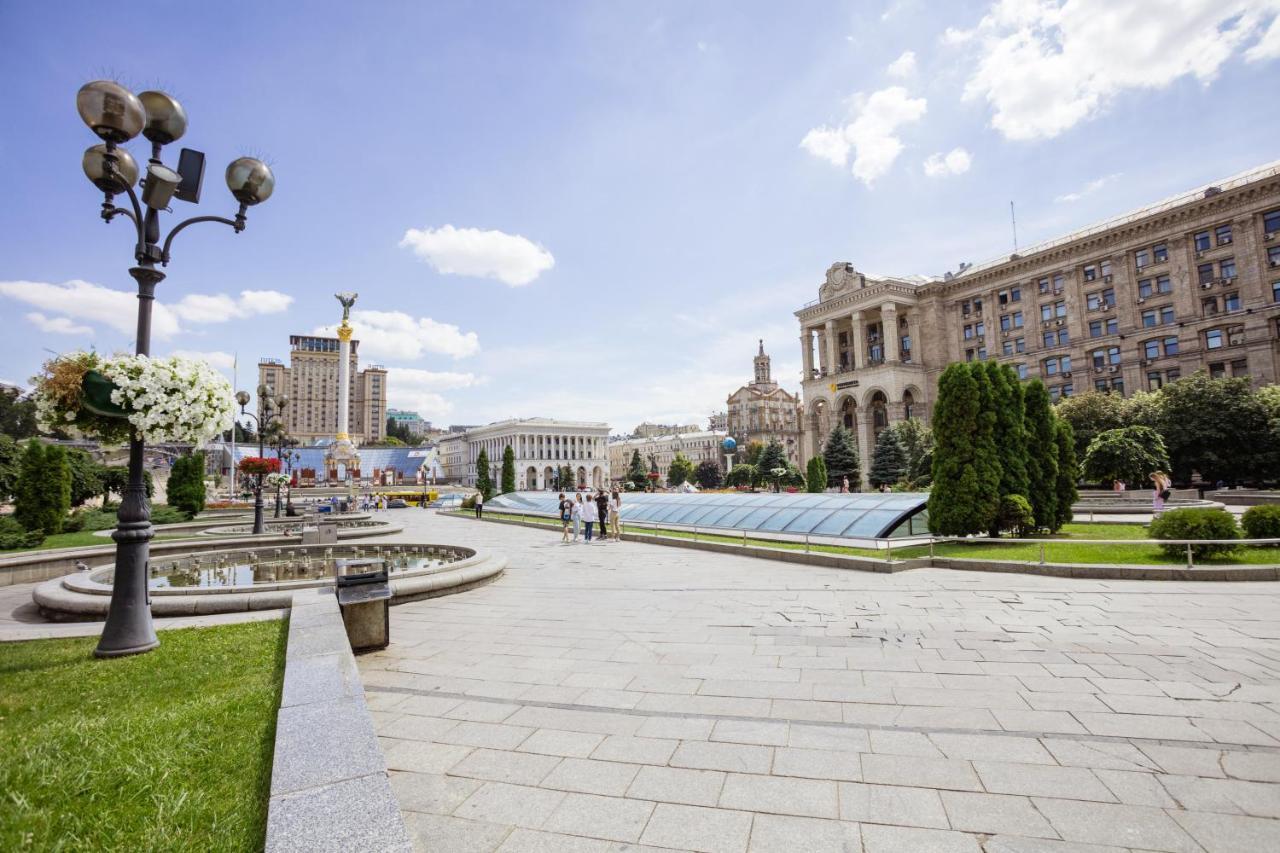 קייב Khreshchatyk - Independence Square Apartments מראה חיצוני תמונה